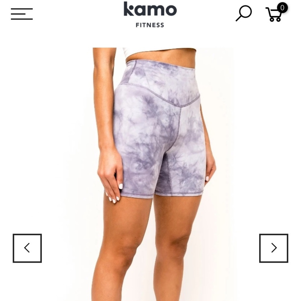 Kamo Fitness Tie Dye Shorts